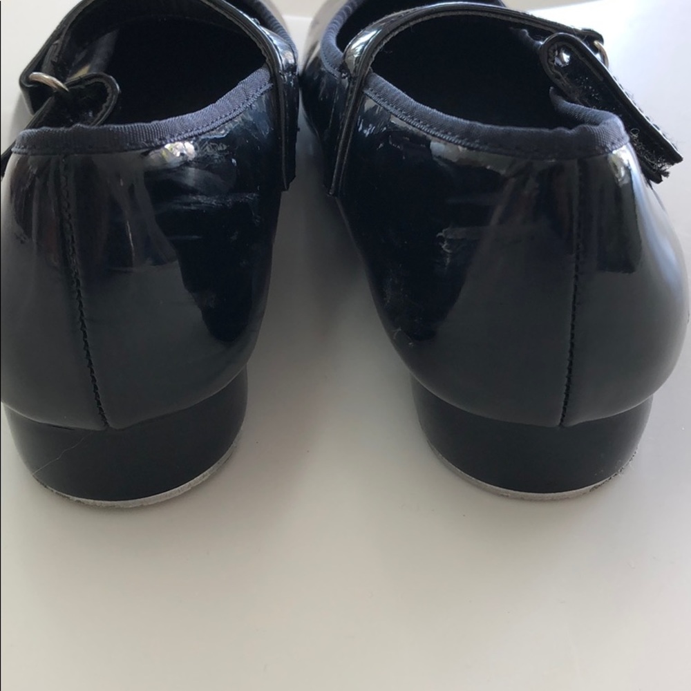 American Ballet Theatre Black Patent Tap Shoes - Picture 8 of 8
